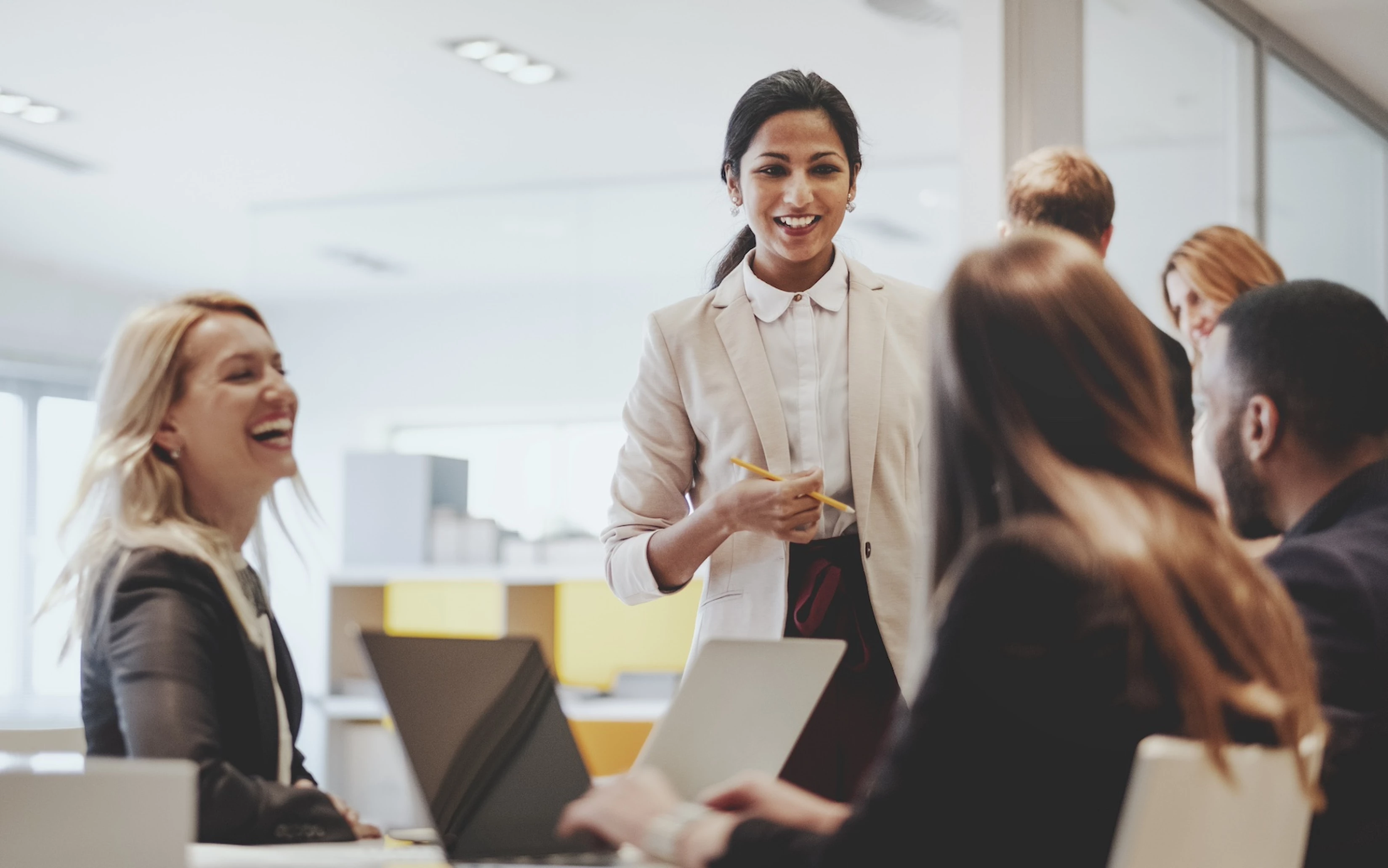 IMS Legal consultants gathered to discuss strategies for a case