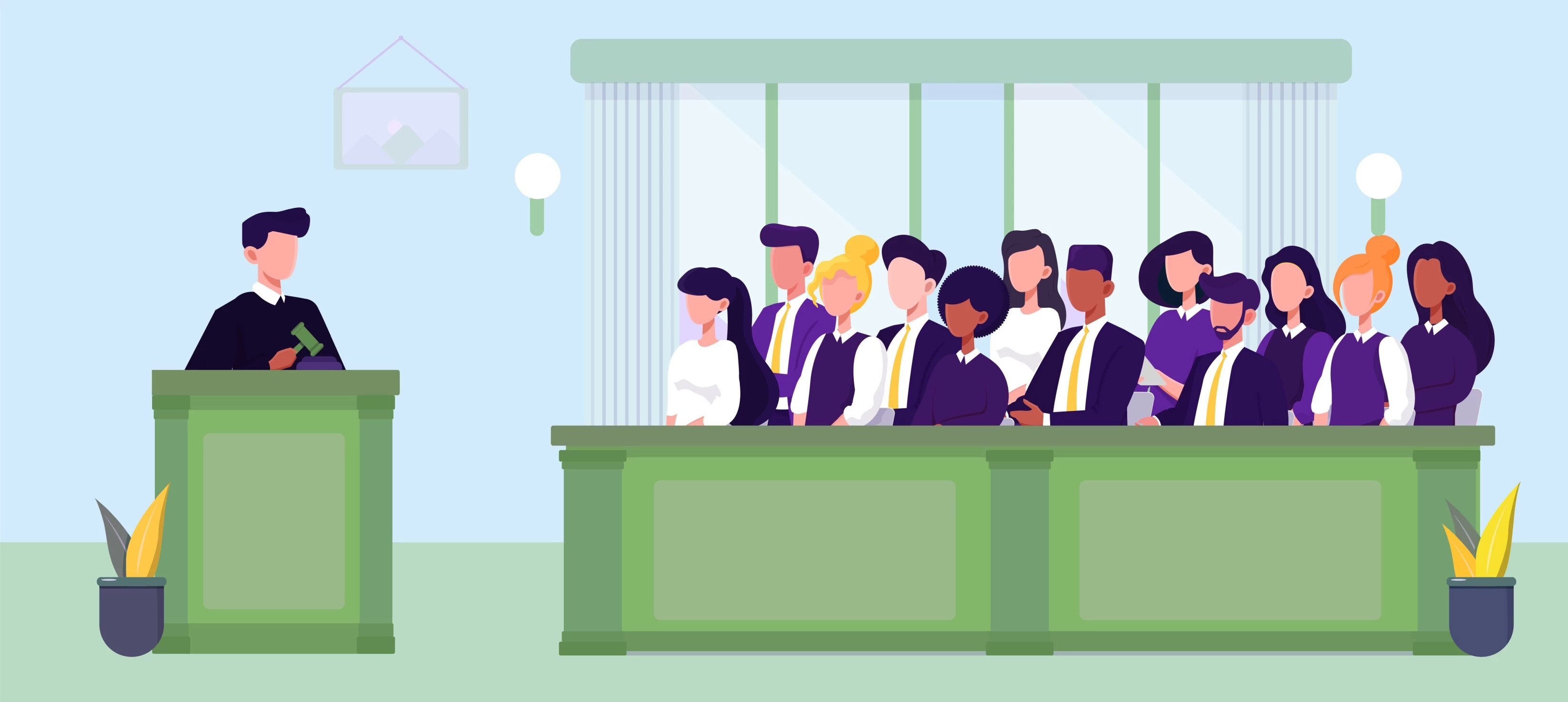 Featured image for "Comparing Judges Versus Jurors: Do They Decide Cases Differently?" article.