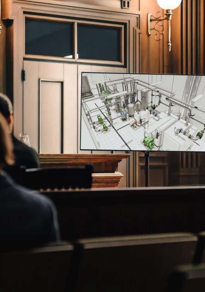 Featured image for "4 Realities of Using Graphics in Trial (According to a Top Trial Attorney)" article.