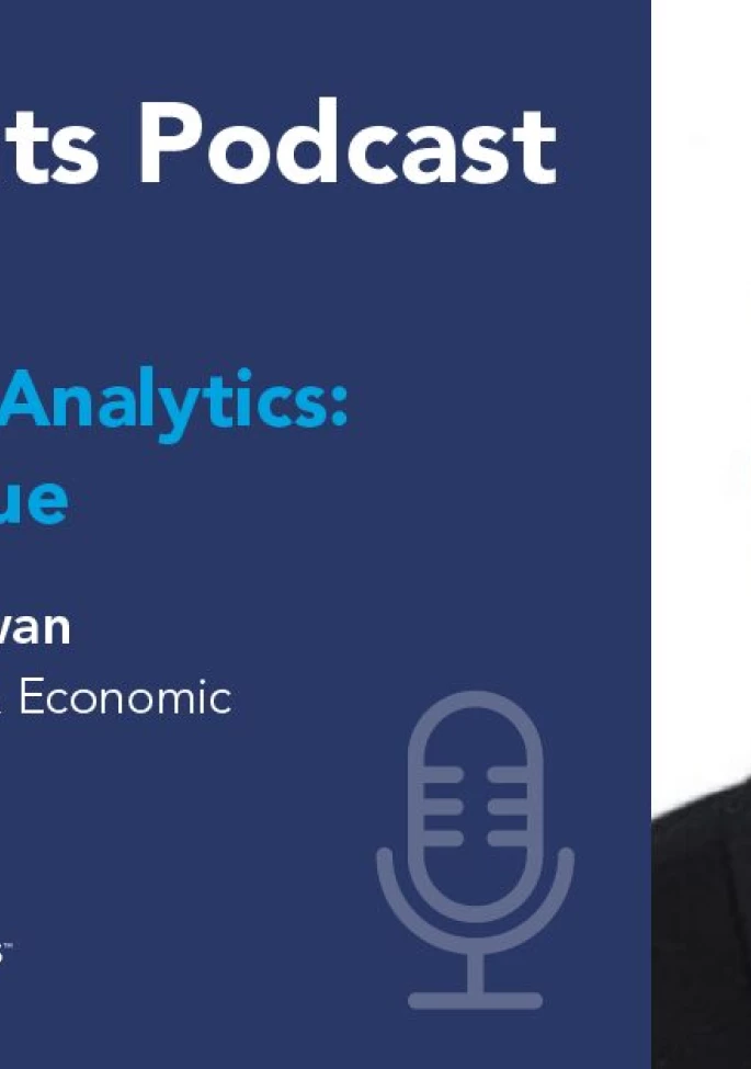 Social Graphic for IMS Podcast ft. Chuck Cowan, Episode 33: Reshaping HR Analytics: Long-Term Value.