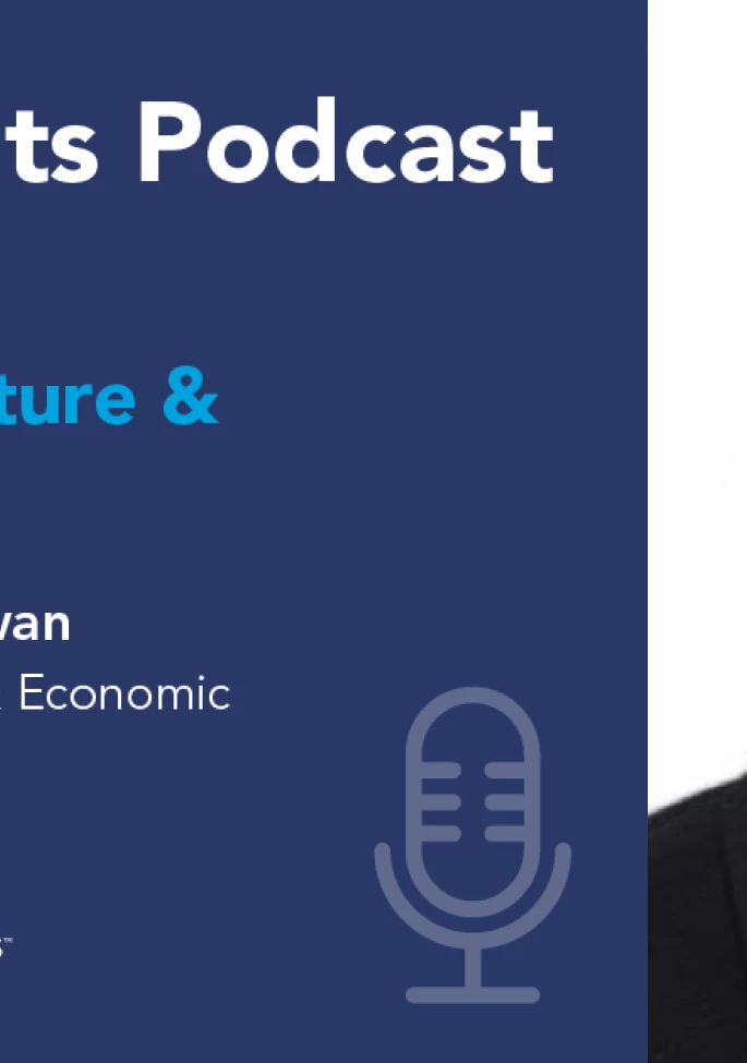 Social Graphic for IMS Podcast ft. Chuck Cowan, Episode 34: Workforce Culture & Real Estate.