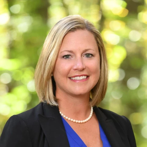 Michelle Sherman, Vice President of Human Resources in black jacket at IMS Legal Strategies